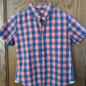 Crewcuts Pink & Blue Gingham Button-Down Shirt
